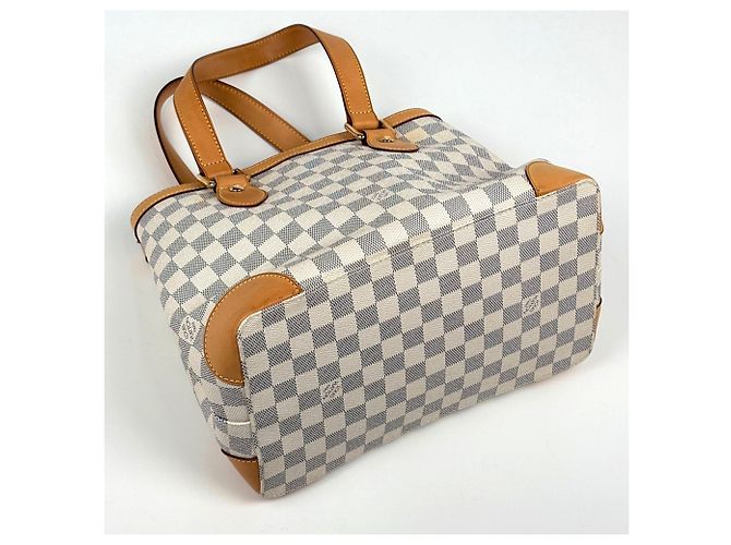 Borsa Tote Louis Vuitton Hampstead PM in Damier Azur - vista 2