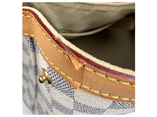 Borsa Tote Louis Vuitton Hampstead PM in Damier Azur - vista 7
