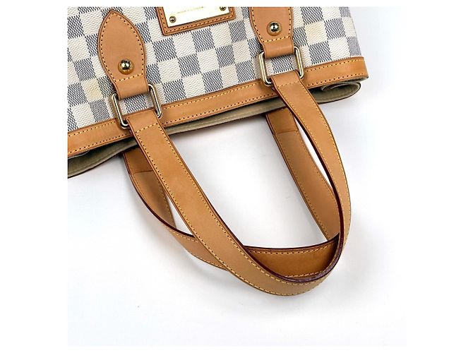Borsa Tote Louis Vuitton Hampstead PM in Damier Azur - vista 9