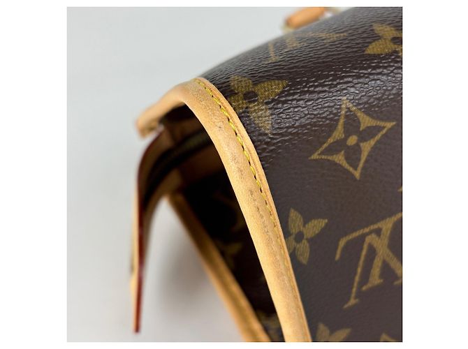 Bolsa Louis Vuitton Popincourt em Monogram Marrom - vista 3