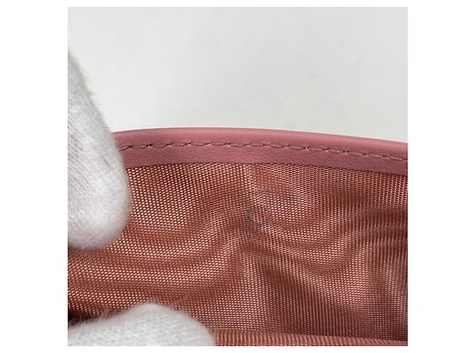 Cartera bi-fold Prada de piel rosa - vista 5