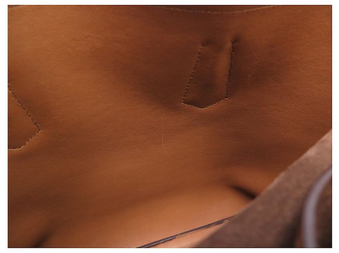 BORSA A MANO PRADA DOUBLE GM B2756T IN Camoscio SCAMOSCIATO TOTE BAG A TRACCOLLA - vista 16