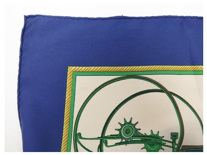 Hermès PAÑUELO HERMES LES VOITURES A TRANSFORMATION 1ERE EDITION 1965 CARRE SCARF - vista 12