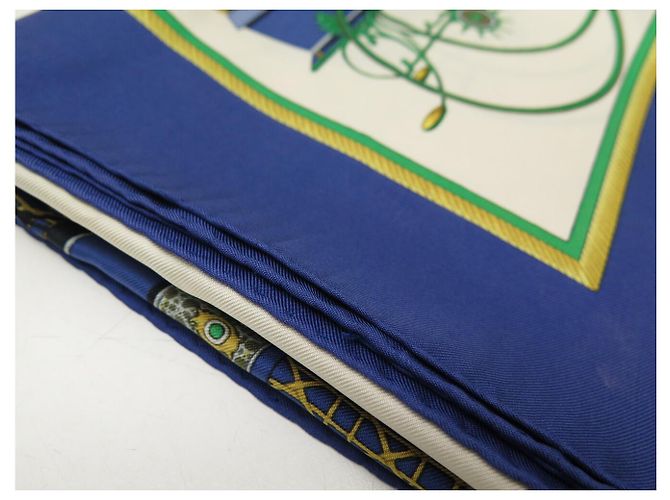 Hermès PAÑUELO HERMES LES VOITURES A TRANSFORMATION 1ERE EDITION 1965 CARRE SCARF - vista 18