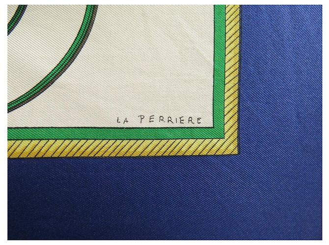 Hermès PAÑUELO HERMES LES VOITURES A TRANSFORMATION 1ERE EDITION 1965 CARRE SCARF - vista 7