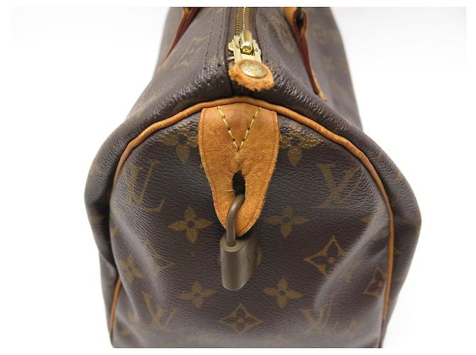 LOUIS VUITTON SPEEDY 30 M41108 HANDTASCHE AUS MONOGRAM CANVAS - Ansicht 14