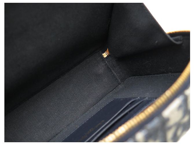 NUOVA BORSA CHRISTIAN DIOR 30 MONTAIGNE POUCH TOILE OBLIQUE - vista 11