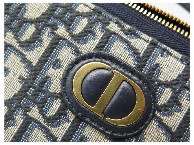 NUOVA BORSA CHRISTIAN DIOR 30 MONTAIGNE POUCH TOILE OBLIQUE - vista 15