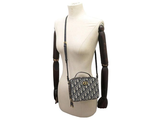 NUOVA BORSA CHRISTIAN DIOR 30 MONTAIGNE POUCH TOILE OBLIQUE - vista 5