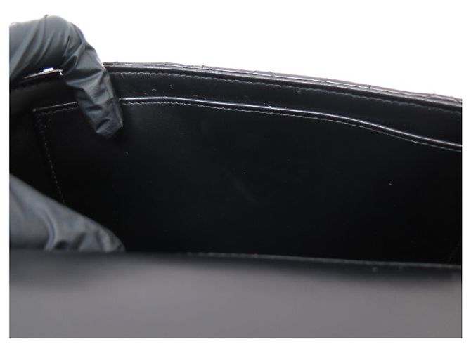 NUOVA BORSA DIOR CARO LARGE IN PELLE CANNAGE NERA A TRACCOLLA HAND BAG - vista 15