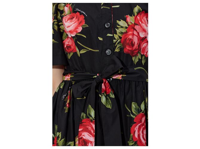 Dolce & Gabbana Vestido con motivo floral - vista 3