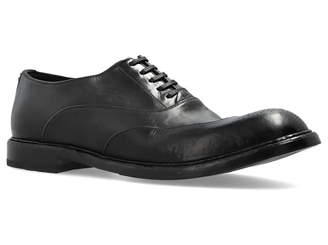 Dolce & Gabbana Scarpe in pelle con effetto vintage - vista 2