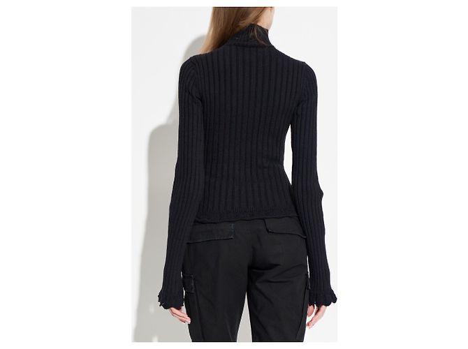 Balenciaga Top com recorte decorativo - vista 3