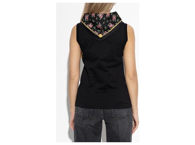 Dolce & Gabbana Top con bufanda desmontable - vista 2
