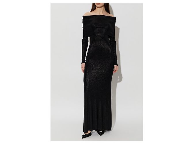 Balenciaga Kleid mit schimmerndem Finish - Ansicht 2