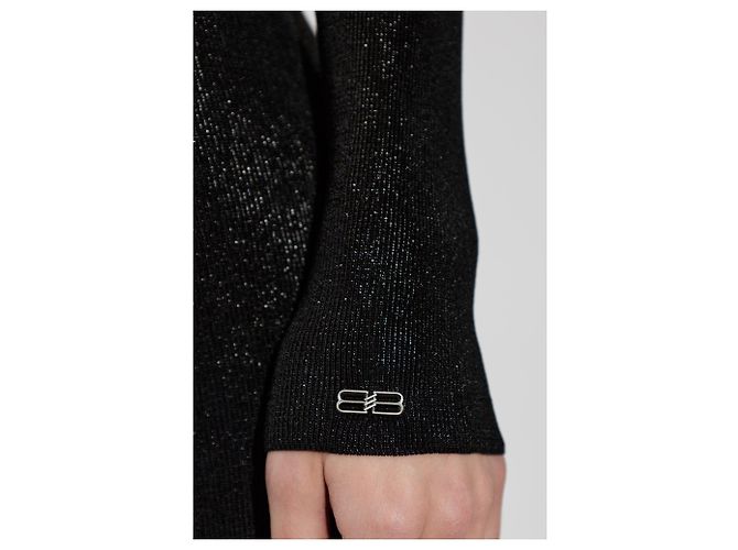 Balenciaga Kleid mit schimmerndem Finish - Ansicht 4