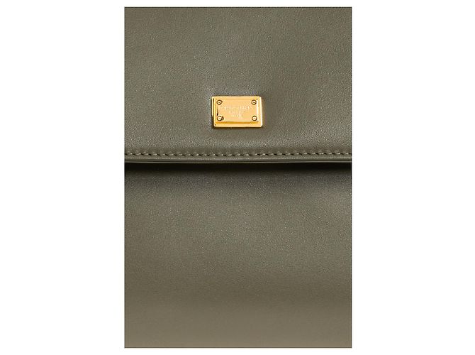 Bolso My Sicily Dolce & Gabbana en cuero verde - vista 5