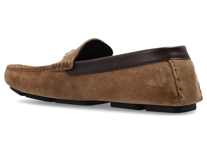 Mocasines Dolce & Gabbana de ante marrón - vista 3