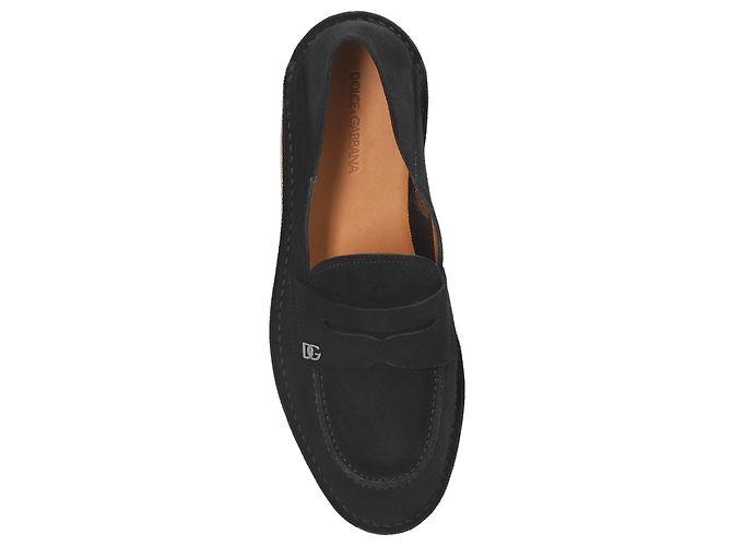 Dolce & Gabbana Wildlederschuhe mit Logo - Ansicht 4
