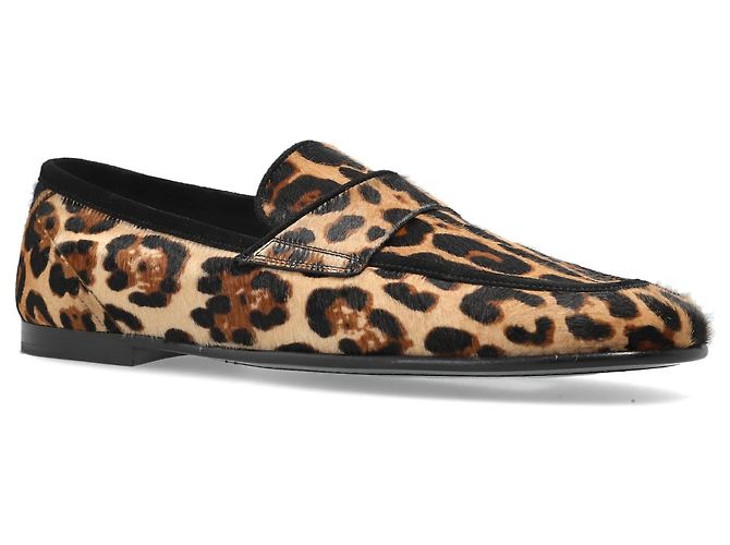 Dolce & Gabbana Mocassini con motivo animalier - vista 2