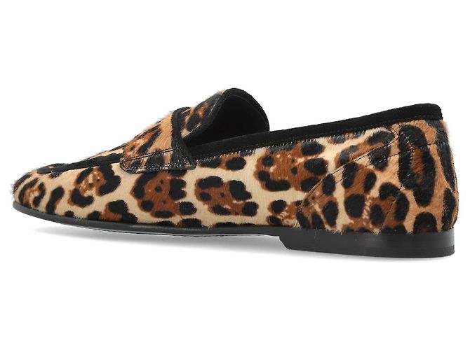Dolce & Gabbana Mocassini con motivo animalier - vista 3