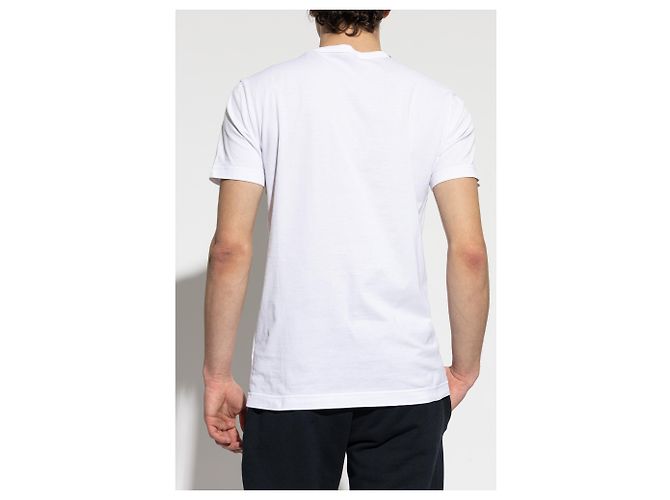 T-shirt Dolce & Gabbana Logo branca de algodão - vista 2