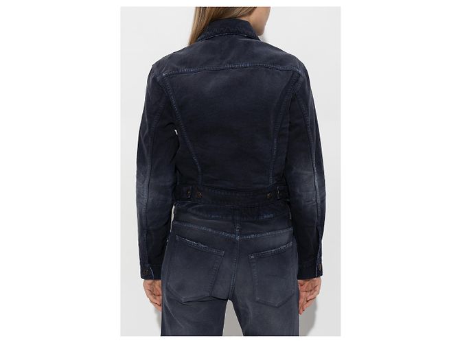 Balenciaga Jeansjacke mit Taschen - Ansicht 2