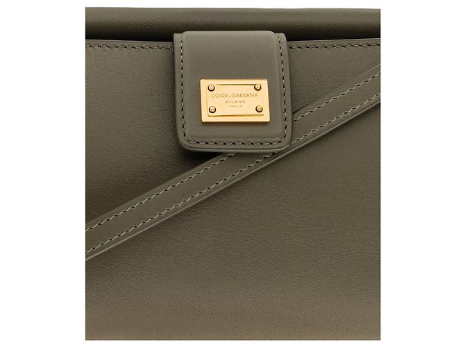 Dolce & Gabbana Handyhülle aus Leder Grün - Ansicht 4