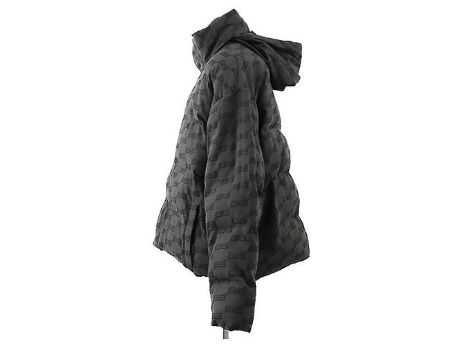 Chaqueta de plumón Balenciaga WARDROBE Monogram BB Logo en jacquard de algodón/poliéster - vista 4