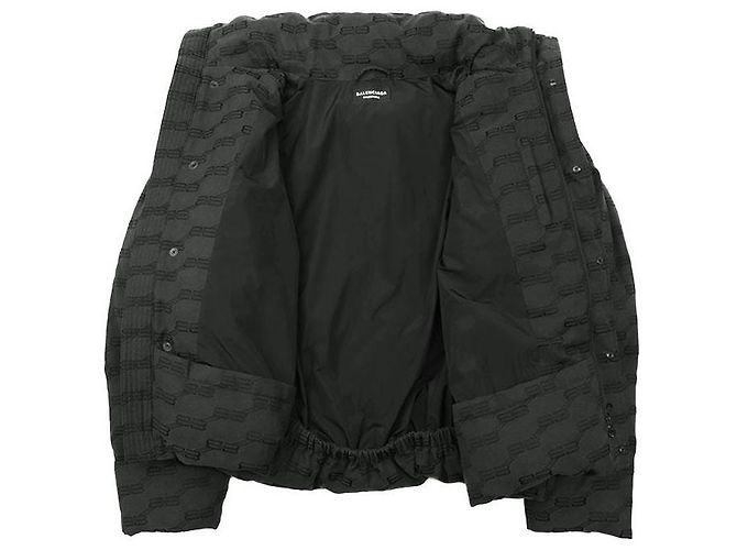 Chaqueta de plumón Balenciaga WARDROBE Monogram BB Logo en jacquard de algodón/poliéster - vista 7