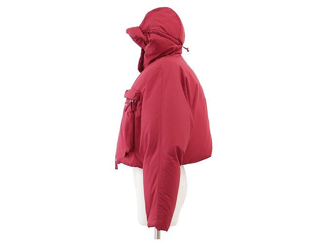 Prada Triangle Logo 100% Cotton Daunenjacke - Ansicht 6
