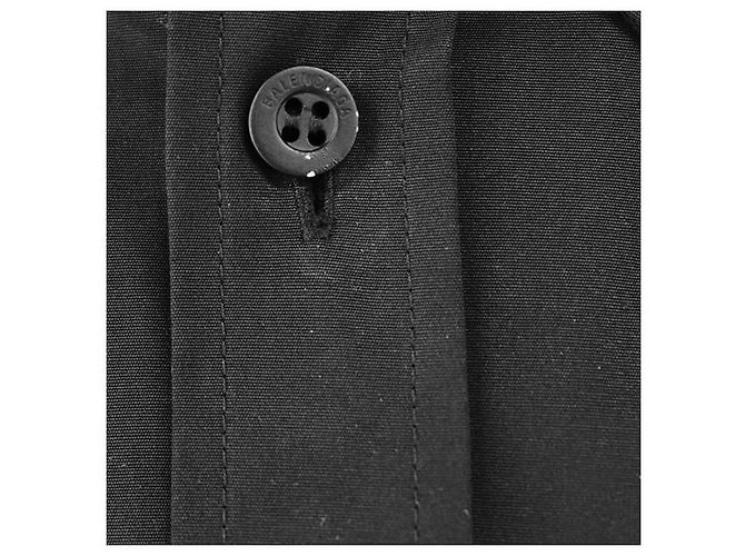 Camisa de manga larga de algodón Balenciaga b@lenci@9a - vista 6