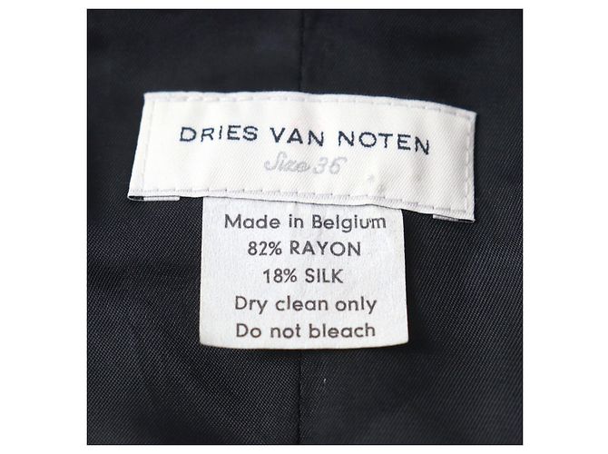 Chaqueta de mezcla de seda Dries Van Noten - vista 8