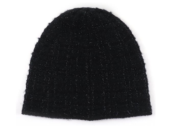 Cappello in maglia in tweed e cashmere CHANEL - vista 2