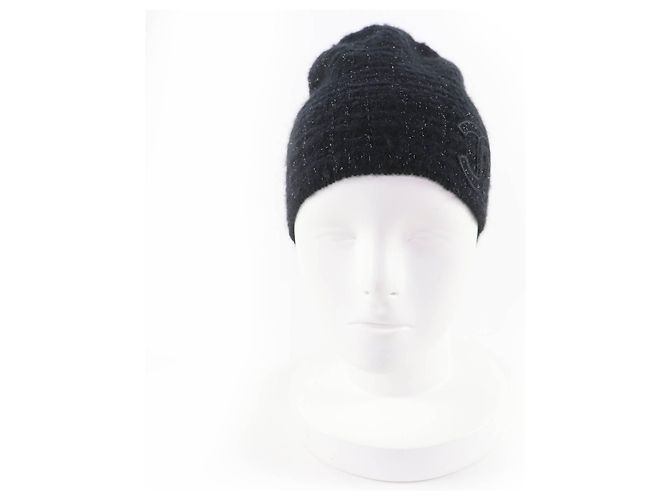 Cappello in maglia in tweed e cashmere CHANEL - vista 3