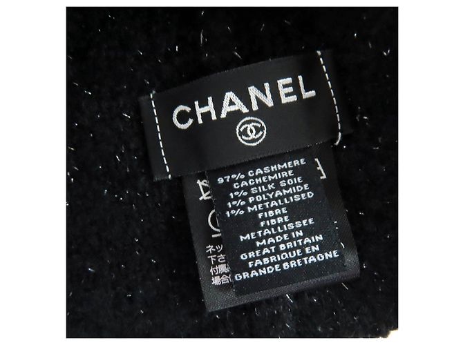 Cappello in maglia in tweed e cashmere CHANEL - vista 9