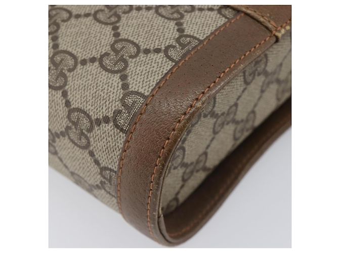 GUCCI GG Supreme Web Sherry Line Shoulder Bag PVC Beige 904 02 070 - vista 15
