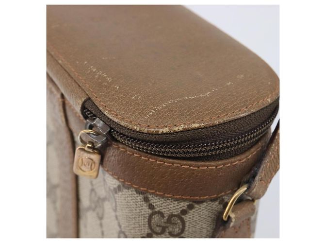 GUCCI GG Supreme Web Sherry Line Shoulder Bag PVC Beige 904 02 070 - vista 17