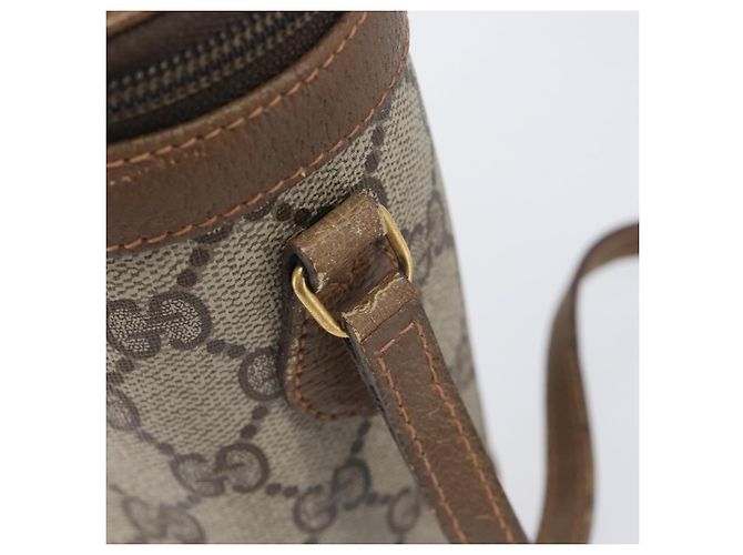 GUCCI GG Supreme Web Sherry Line Shoulder Bag PVC Beige 904 02 070 - vista 19