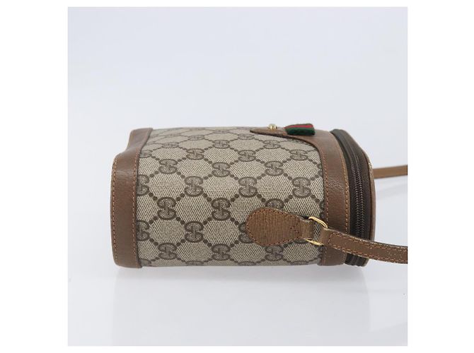 GUCCI GG Supreme Web Sherry Line Shoulder Bag PVC Beige 904 02 070 - vista 4