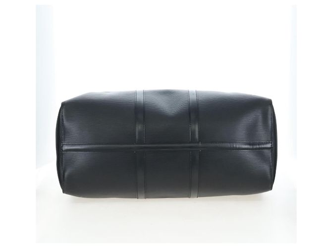 LOUIS VUITTON Epi Keepall 50 Boston Bag Noir M42962 LV - vista 5