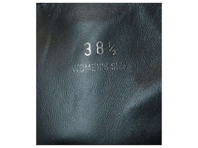Tod's Schwarze Wildleder Stiefeletten mit Absatz - Ansicht 7