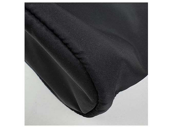 Pouch accessori Prada in nylon nero - vista 4