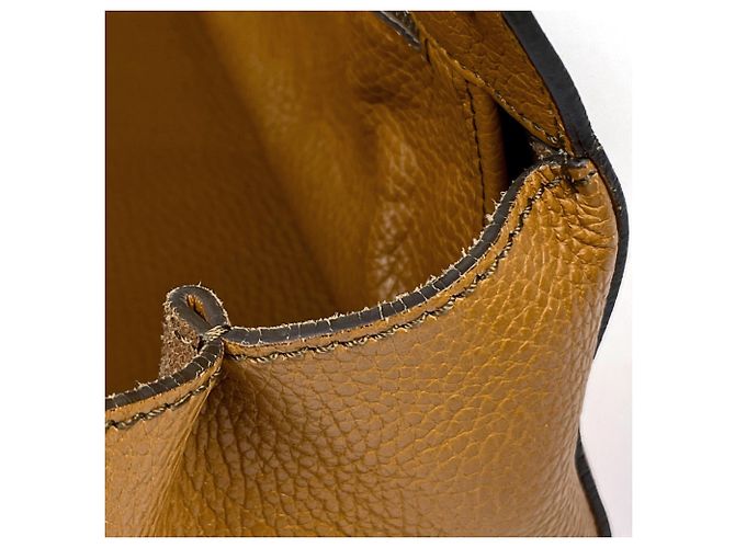 Borsa a mano in pelle 2-Way Tod's Gialla - vista 7
