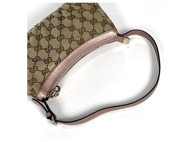 Gucci GG Canvas Handtasche in Beige Pink - Ansicht 8