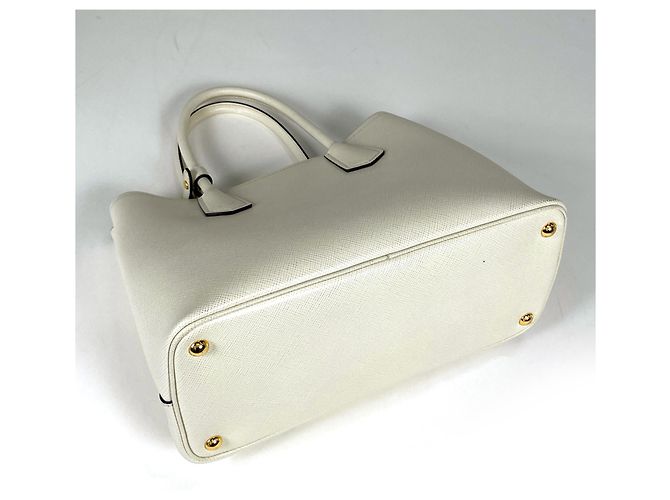 Borsa a mano Prada in pelle Double Saffiano - vista 2