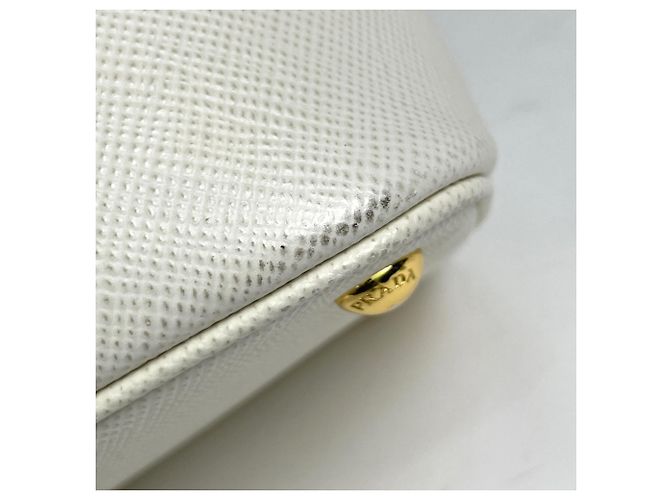 Borsa a mano Prada in pelle Double Saffiano - vista 3