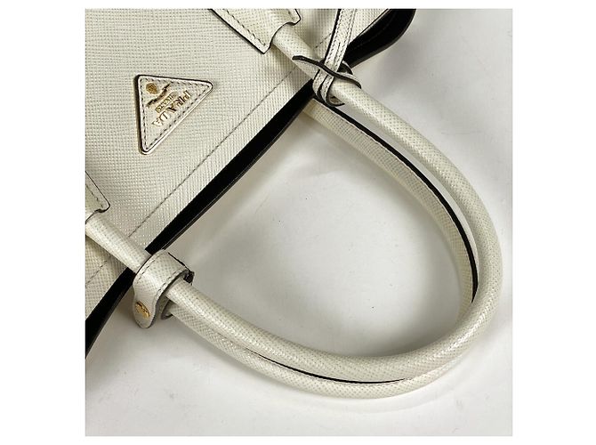 Borsa a mano Prada in pelle Double Saffiano - vista 7