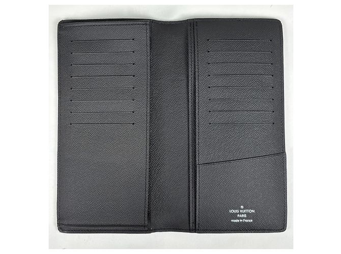 Louis Vuitton Black Damier Graphite Bi-Fold Geldbörse - Ansicht 6
