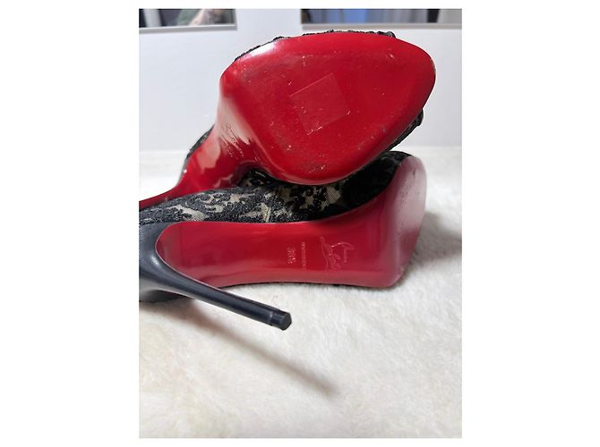 Christian Louboutin Botines de Encaje - vista 7